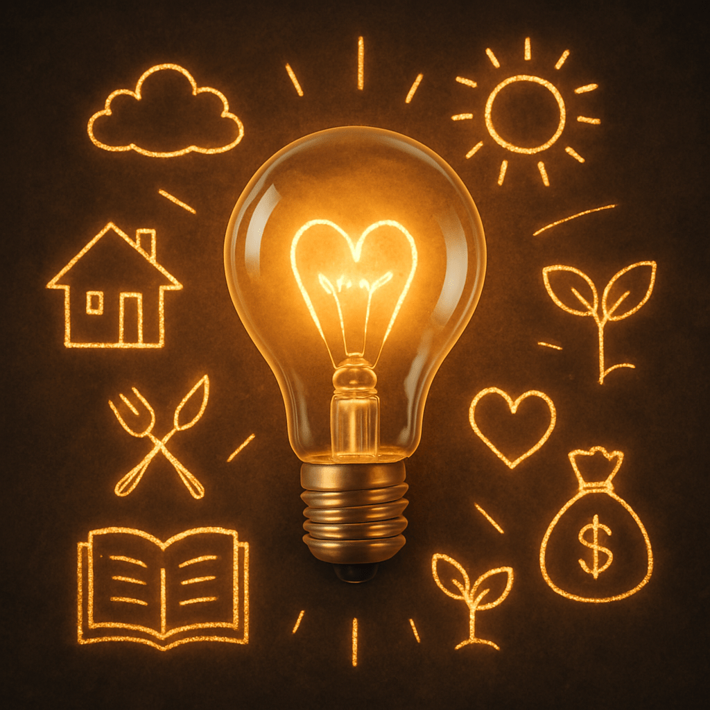 生活を豊かにする電球